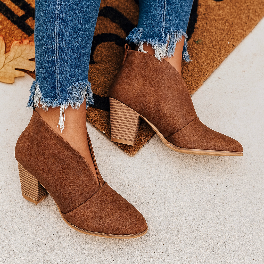 Elegance V-Ankle Boots