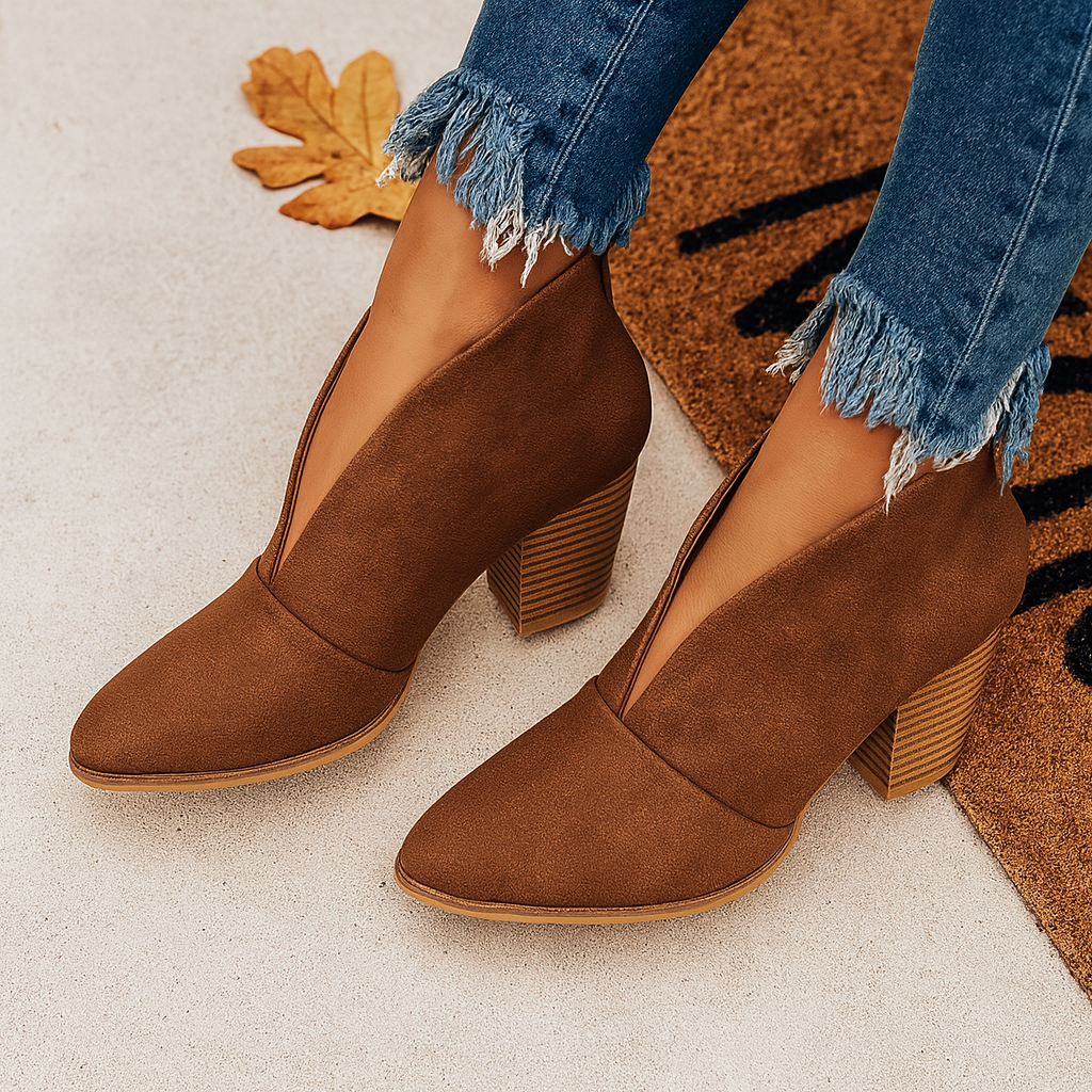 Elegance V-Ankle Boots